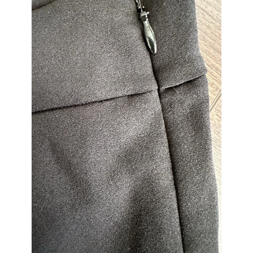 Michael Kors Women's Trendy Plus Size Snap Flare-Leg Dress Pants Black Size 3X